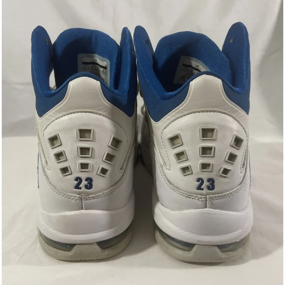 AIR JORDAN flight 4 shoes size 11.5 blue and white 2012
